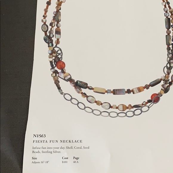 N1563 Fiesta Fun Necklace - Picture 2 of 2